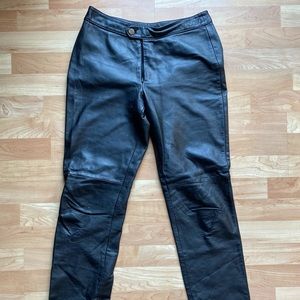 100% Leather Diesel Pants